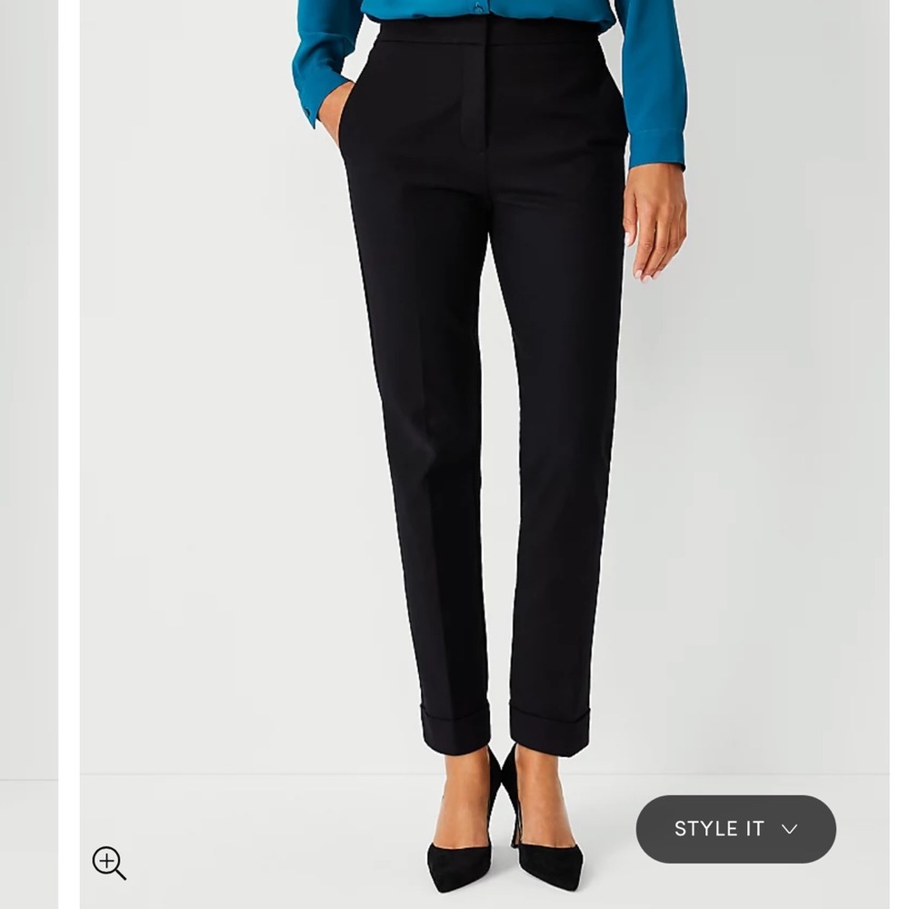 Ann Taylor High Rise Eva Ankle Pant
